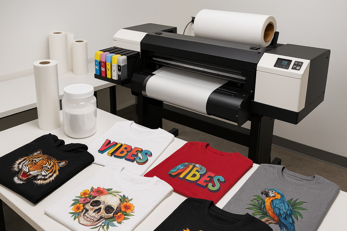 Direct to film printing